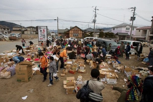 東日本大震災の被災地で支援活動を行うワンテーブル　