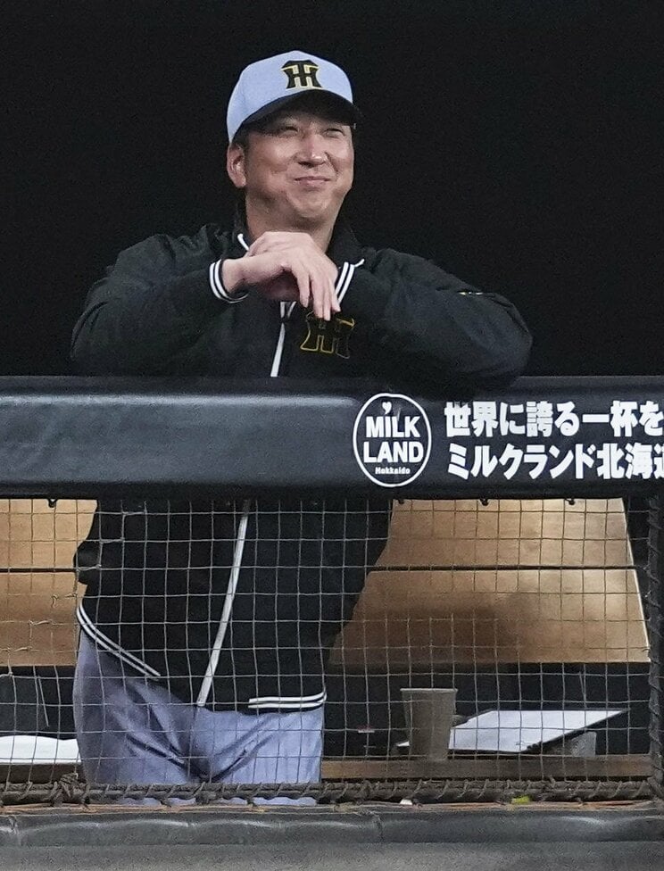 阪神タイガースの藤川球児監督（写真／共同通信社）