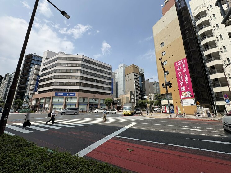 7月23日　気温36℃の東京（撮影／集英社オンライン編集部）