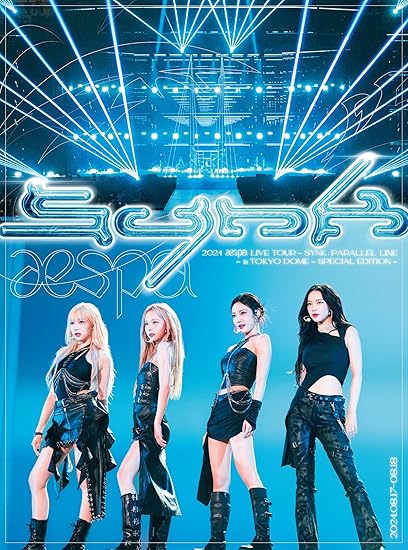 2024 aespa LIVE TOUR – SYNK : PARALLEL LINE – in TOKYO DOME -SPECIAL EDITION- [Blu-ray]（Amazonより）