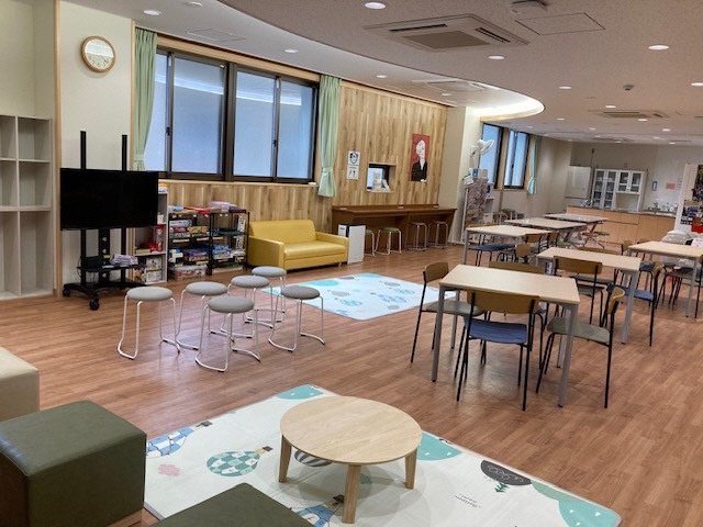 ジャンプの室内