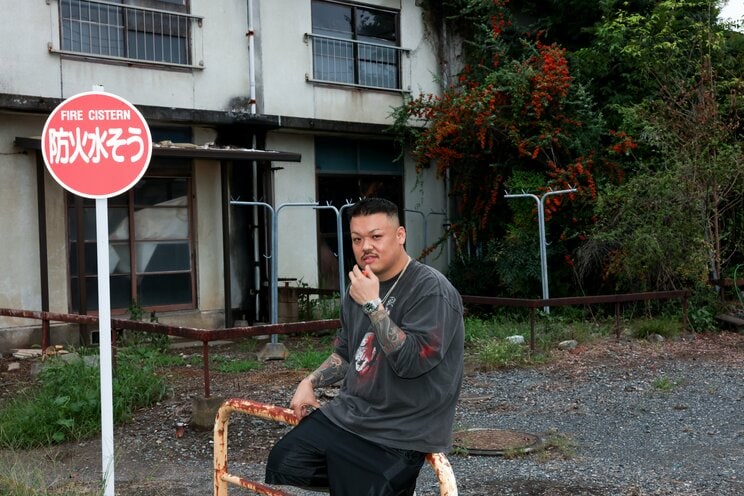 地元の団地の一角