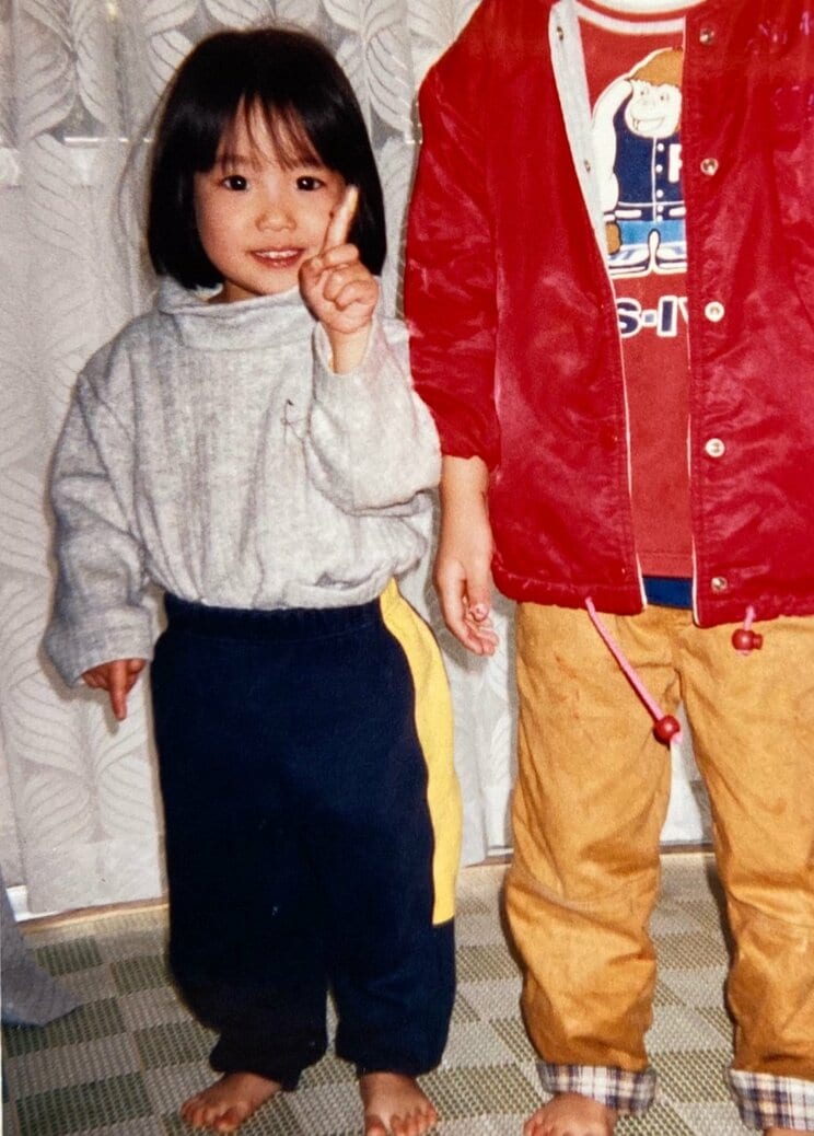 幼少期の佐藤あかりさん