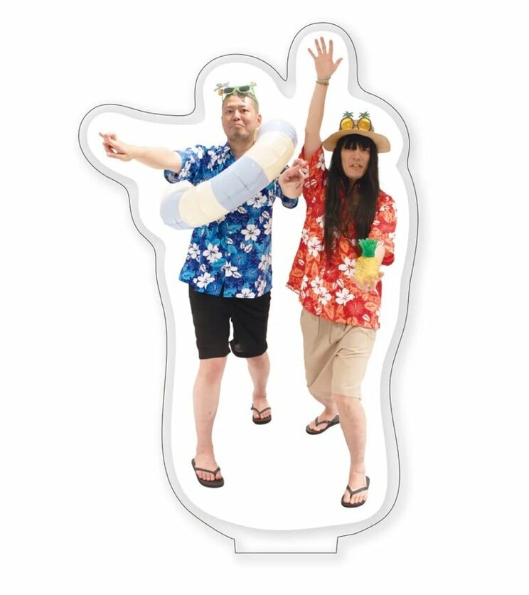 金属バットの「おでかけアクリルスタンド」