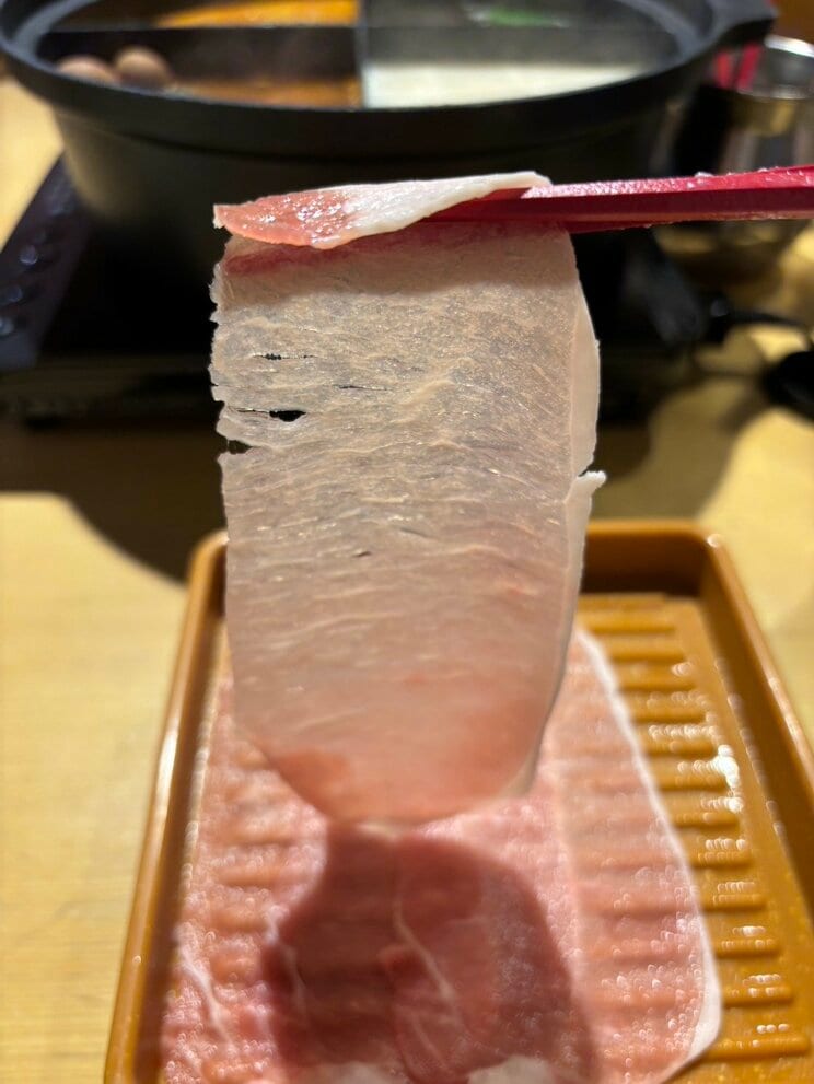 しゃぶ葉のお肉（写真／読者提供）