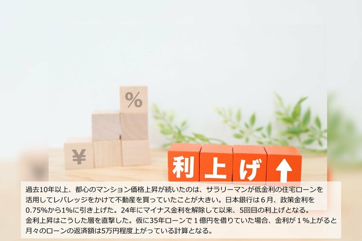 価格上昇が続くマンション相場に変調の兆しが出てきた”ただひとつの理由”