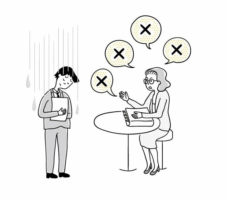 ネガティブな評価ばかりしてしまうとリタイアや離職につながったり、リスクのある仕事を回避するようになる（イラスト／『人が壊れるマネジメント』より）