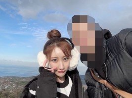 Ａ子さんと元夫のＢさん（知人提供）