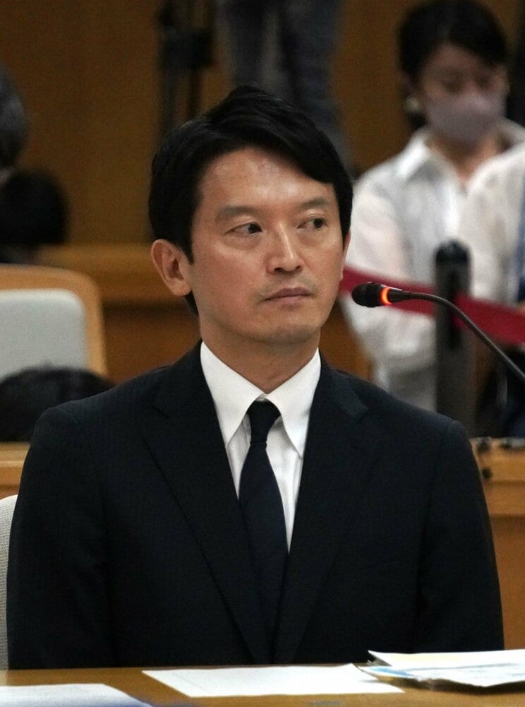 9月6日証人尋問を受ける斎藤知事（撮影／集英社オンライン）