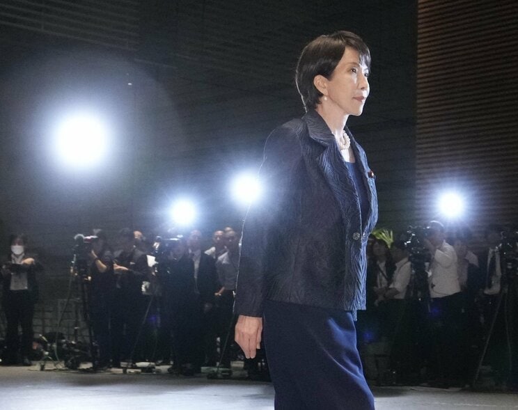 【画像】第104代総理大臣に就任した高市早苗氏（写真／共同通信社）