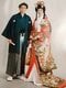 1996年3月、結婚当初の記念写真（写真／さゆりさんSNSより）
