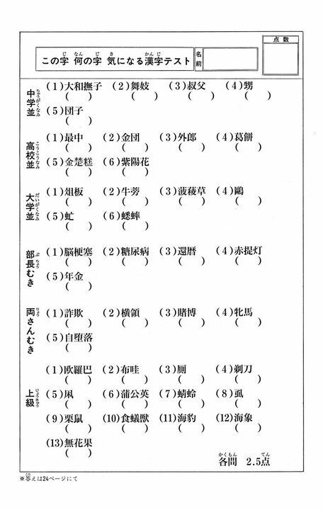 【こち亀】少年誌なのにふりがな禁止! 両さんと部長が苦悶する難読漢字テストに読者も同時挑戦!?_17