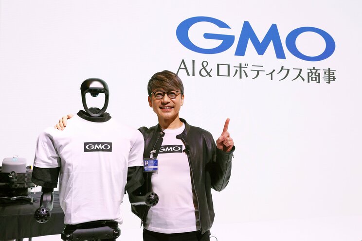 GMOの熊谷正寿代表（写真／共同通信社）