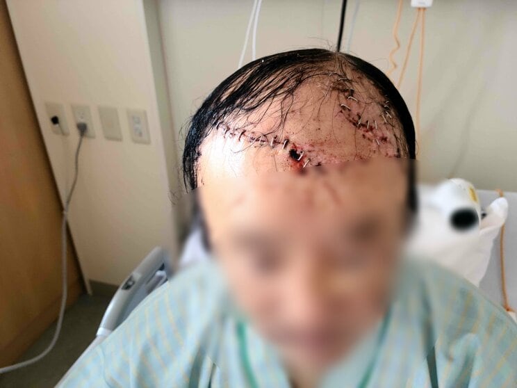 取材に応じる男性（撮影／集英社オンライン）