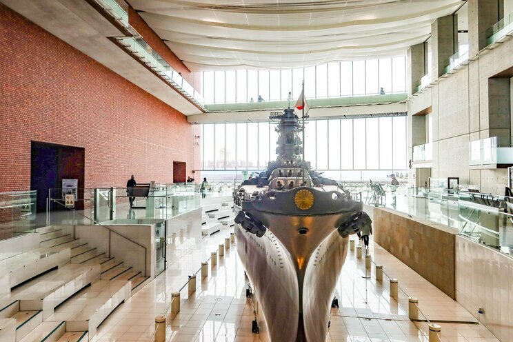 戦艦大和の10分の1模型　写真／Shutterstock