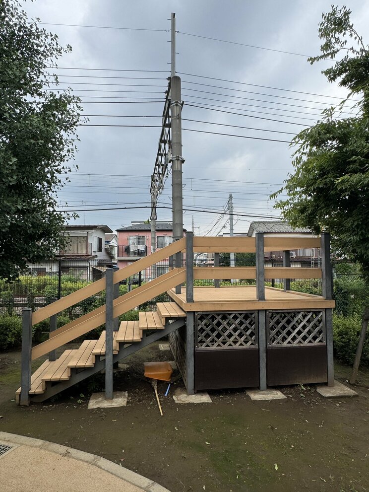 現場となった公園（撮影／集英社オンライン）