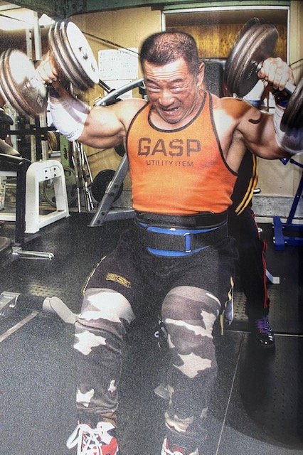 64歳の今でも過酷なトレーニングをこなす合戸孝二さん(写真／本人提供)