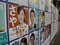 参議院選挙東京選挙区のポスター掲示板（撮影／集英社オンライン）