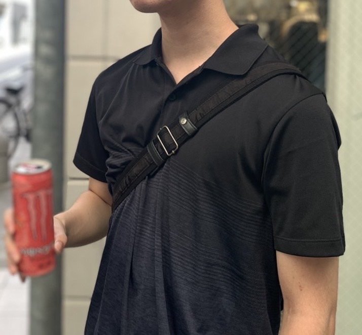 取材に答えてくれたベトナムから来た旅行客の男性（撮影／集英社オンライン）