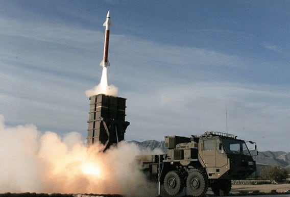 03式中距離地対空誘導弾（画像／陸上自衛隊公式ホームページより）