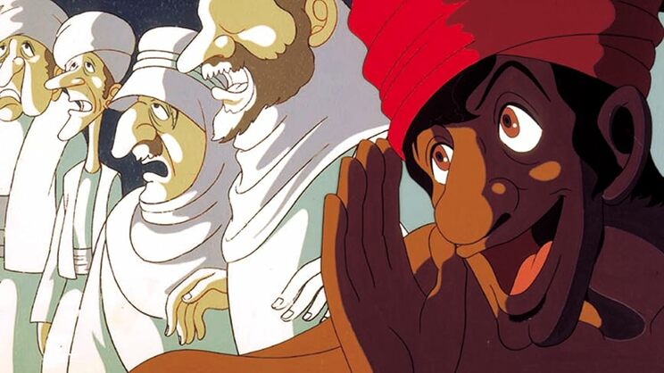 アニメ映画『千夜一夜物語』（Amazon Primeより）