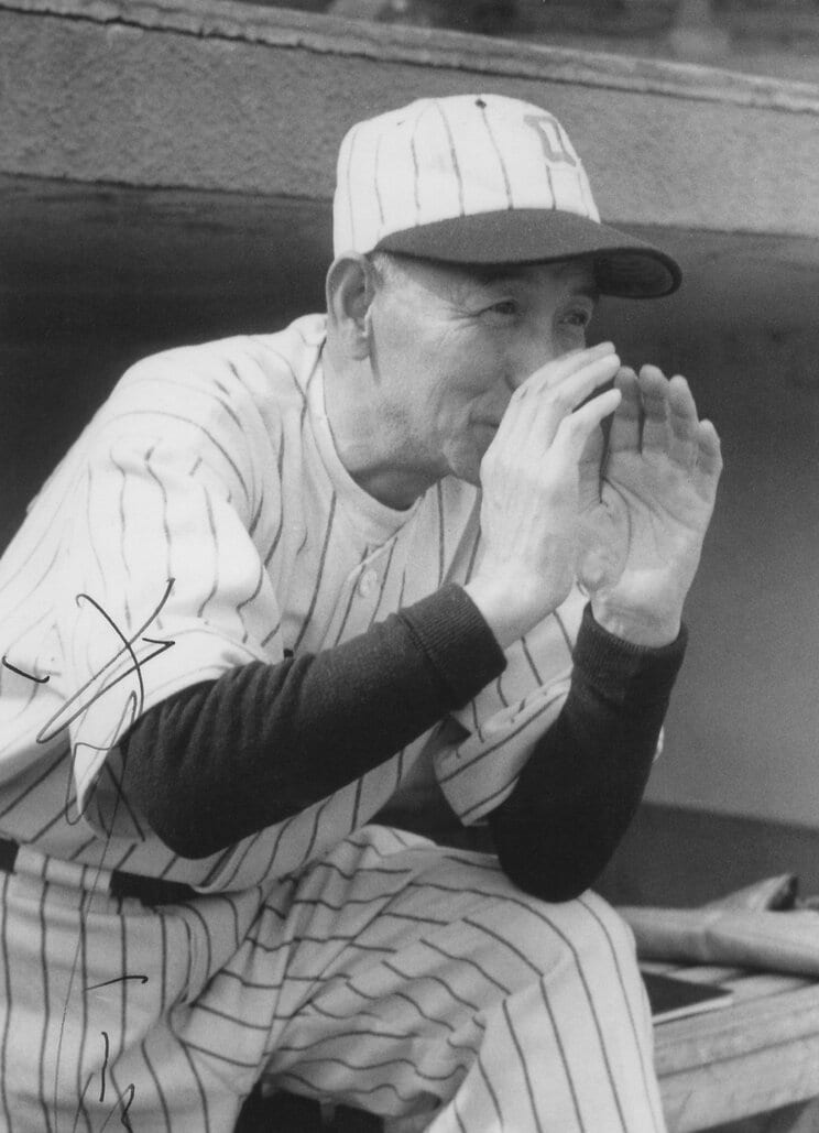 タイガースの第８代監督に就任した岸一郎。大正時代の学生野球経験しかない謎の老人だった（写真／遺族提供）