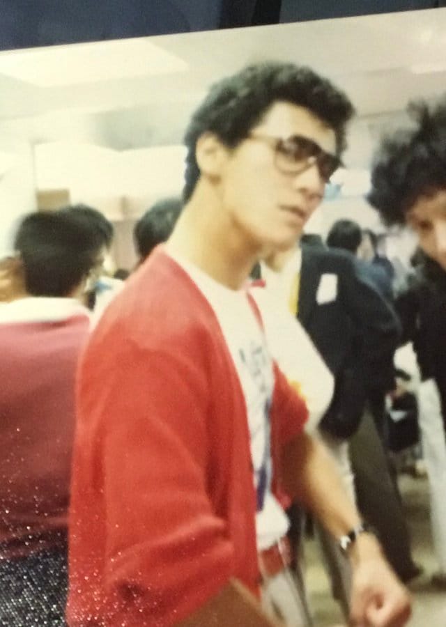 素行が悪かった19歳当時の写真