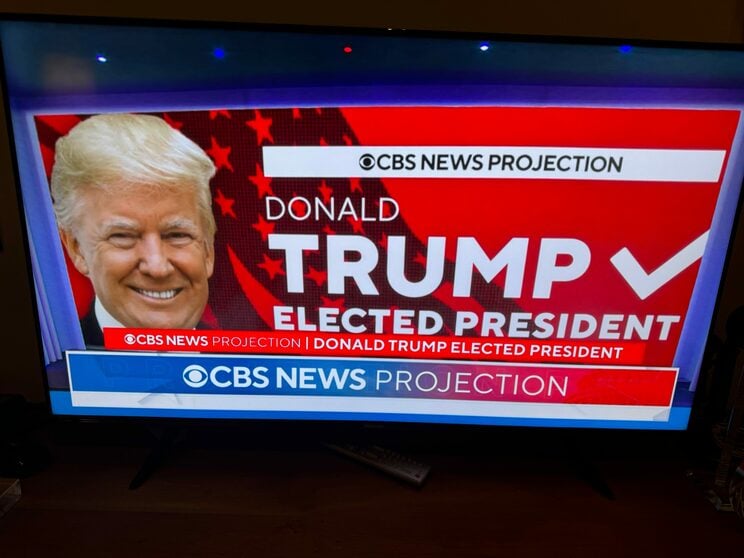 CBSのトランプ当選第一報