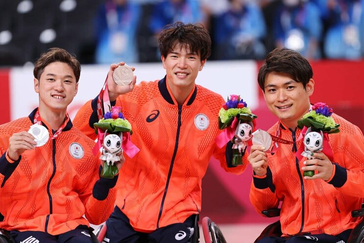 [2021年東京2020パラリンピック]銀メダルを獲った東京パラリンピックの後も「勝つ姿を見てもらいたい」と変わらず努力を続けている（写真：長田洋平/アフロスポーツ）