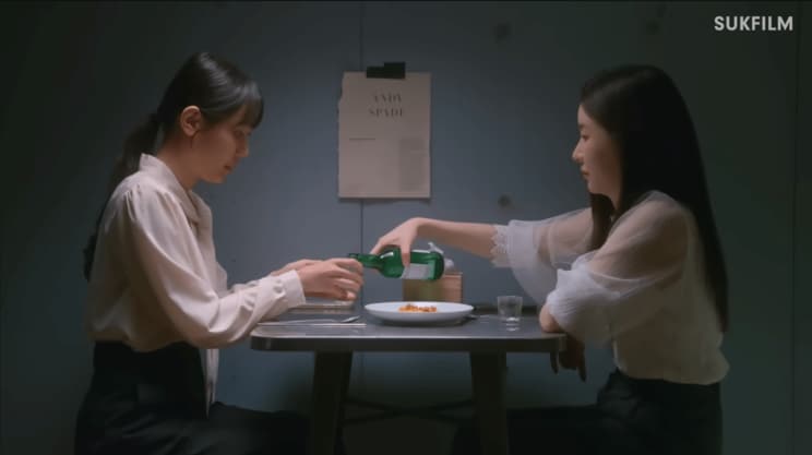 ヨヌチーム長とのシーンが多かったハユン