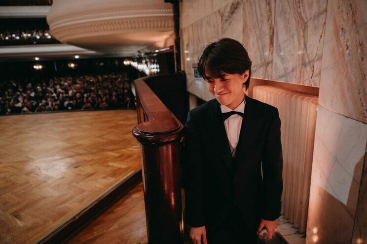 2次予選の牛田智大　© Krzysztof Szlezak /NIFC