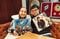 湯川れいこ氏（左）と西寺郷太氏（右）