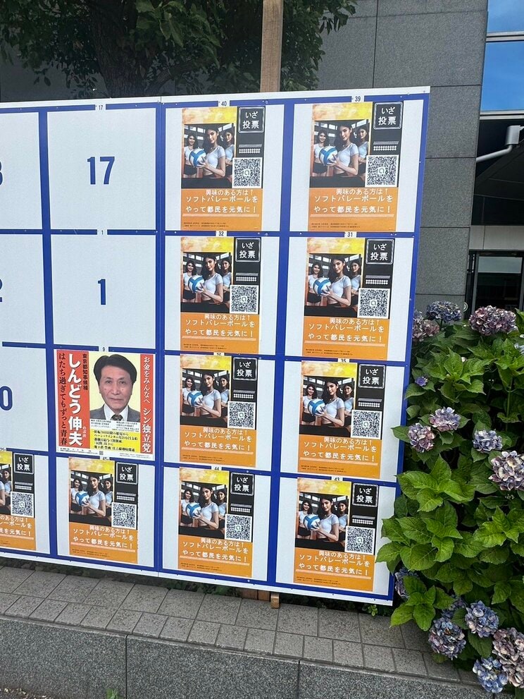 〈カオスすぎる東京都知事選〉“ほぼ全裸ポスター”桜井MIUにも殺害予告！ 小池、蓮舫両氏にも…NHK党や”ジョーカー”政見放送ジャック。都民は「社会の底が抜けた」_8