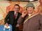 NHK大相撲中継の解説と実況で25年にわたり北の富士さん（写真右）とコンビと組んだ藤井氏。（写真／著者提供）