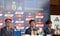 15日に行われた記者会見での森保監督　写真／ミムラユウスケ