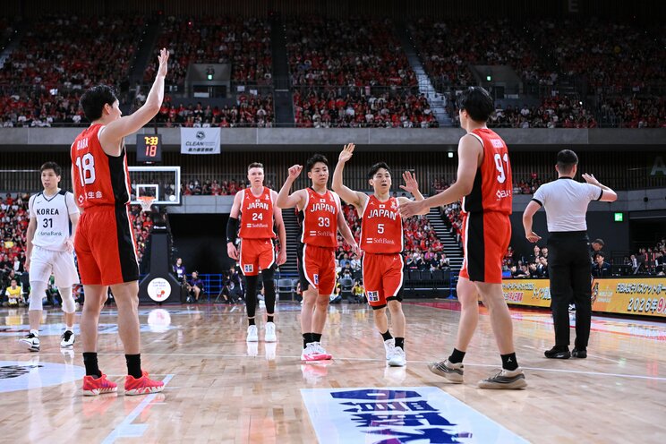 FIBAアジアカップ2027予選、window4では圧倒的強さを見せつけている男子バスケットボール日本代表　写真／日本バスケットボール協会提供