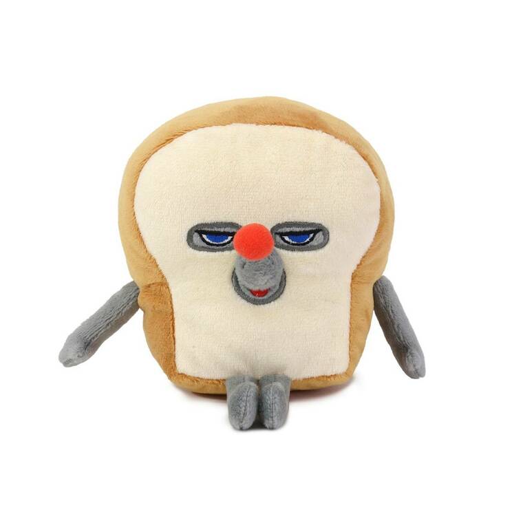 グッズ販売されている『パンどろぼう』のぬいぐるみ