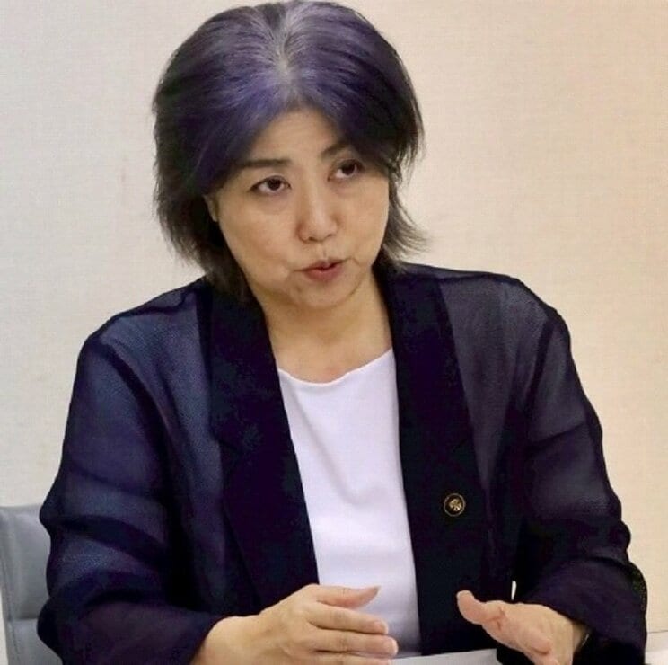 集英社オンラインの取材に応じた際の田久保市長（撮影/集英社オンライン）