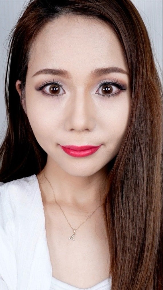 MAGAメイクをしたALISAさん（写真／本人提供）