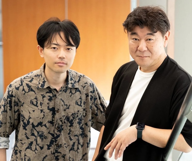 上條一輝さん（左）、神永 学さん（右）