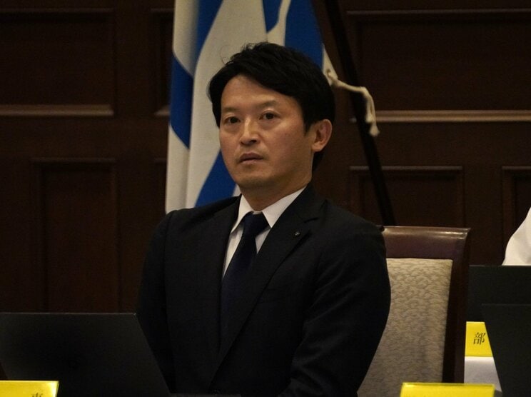 ６月3日、兵庫県議会本会議に出席した斎藤元彦知事（撮影／集英社オンライン）