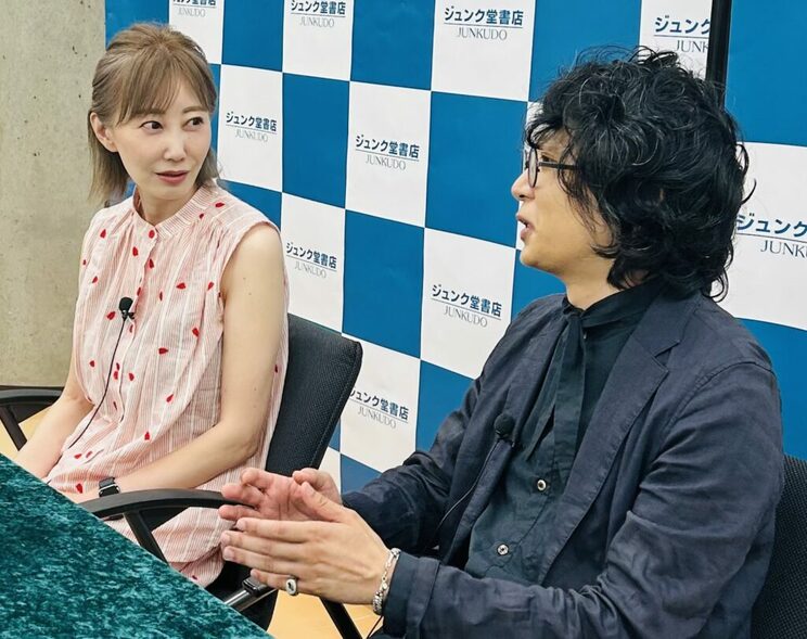 亀石倫子氏と朱喜哲氏