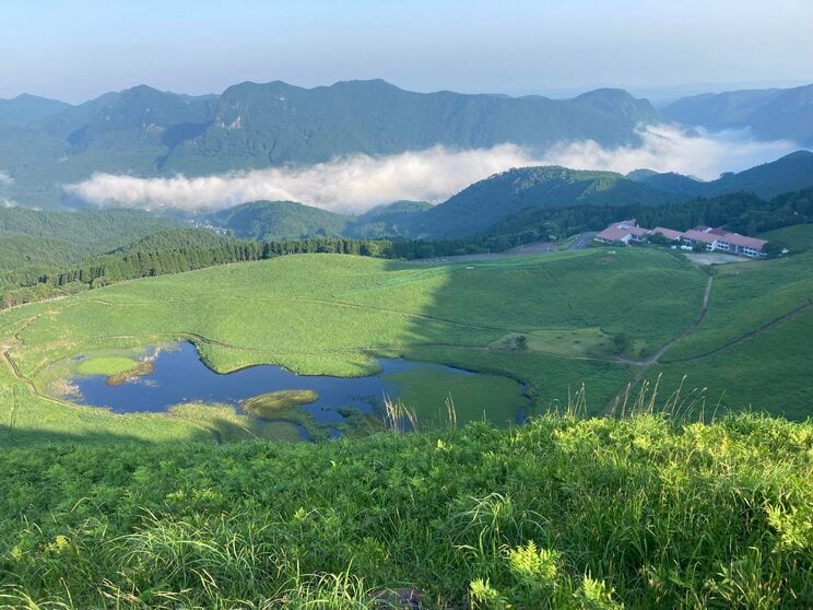 倶留尊山の登山口はススキが美しい曽爾高原