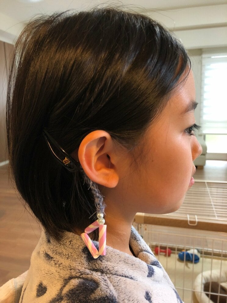 小学2年生の頃の水野さん（写真／本人提供）