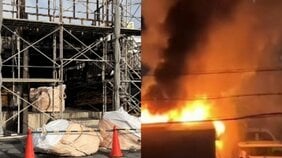 〈沖縄ホテル放火〉「禁煙場所で喫煙を繰り返し…」火をつけた米国人を逮捕…現場では25歳米海兵隊員が炎の中に飛び込み決死の救助