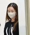大崎署から移送される真奈美容疑者(撮影/村上庄吾)
