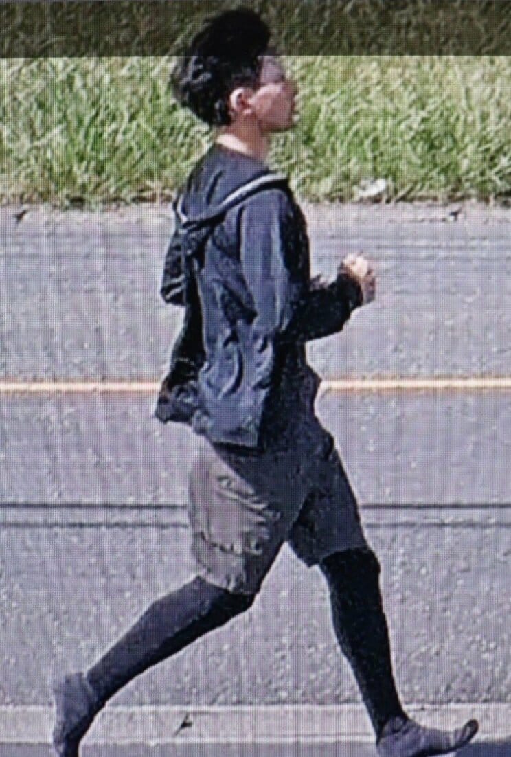 県警が公開した三原容疑者の写真（群馬県警アプリより）