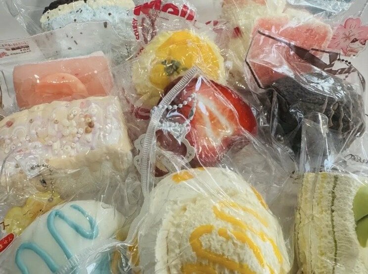 にょろさんが好きなスクイーズはケーキやフルーツの形のものだという