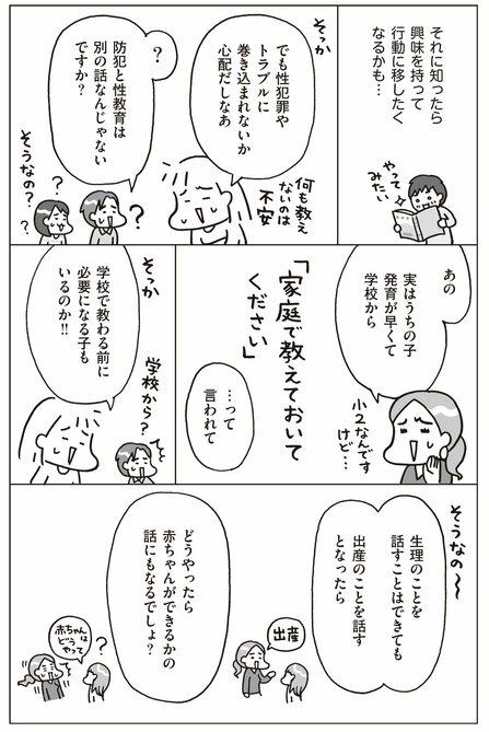 日本の性教育が遅れている実情って？ 「思春期になったら…」だと遅すぎる理由〈おうち性教育はじめます〉_3