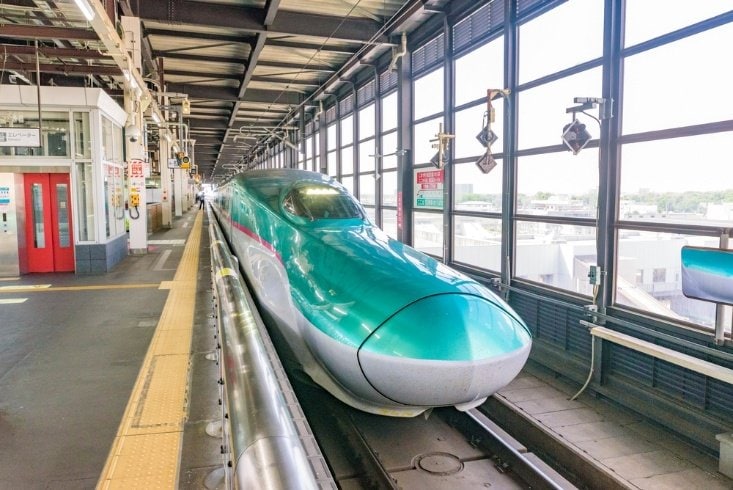 東北新幹線（写真／Shutterstockより）